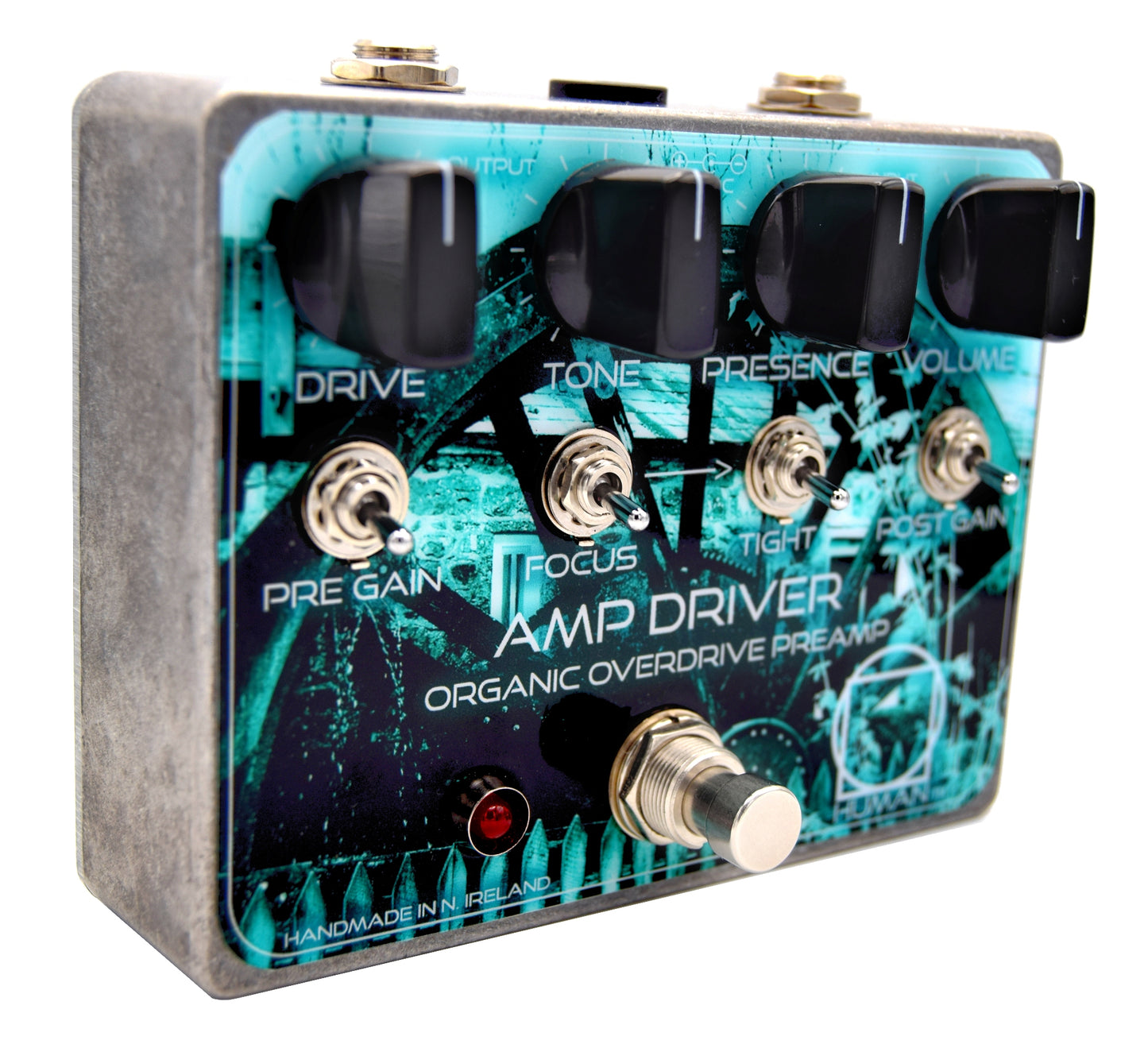 Human Amp Driver | Organic Overdrive Preamp + Distortion Pedal
