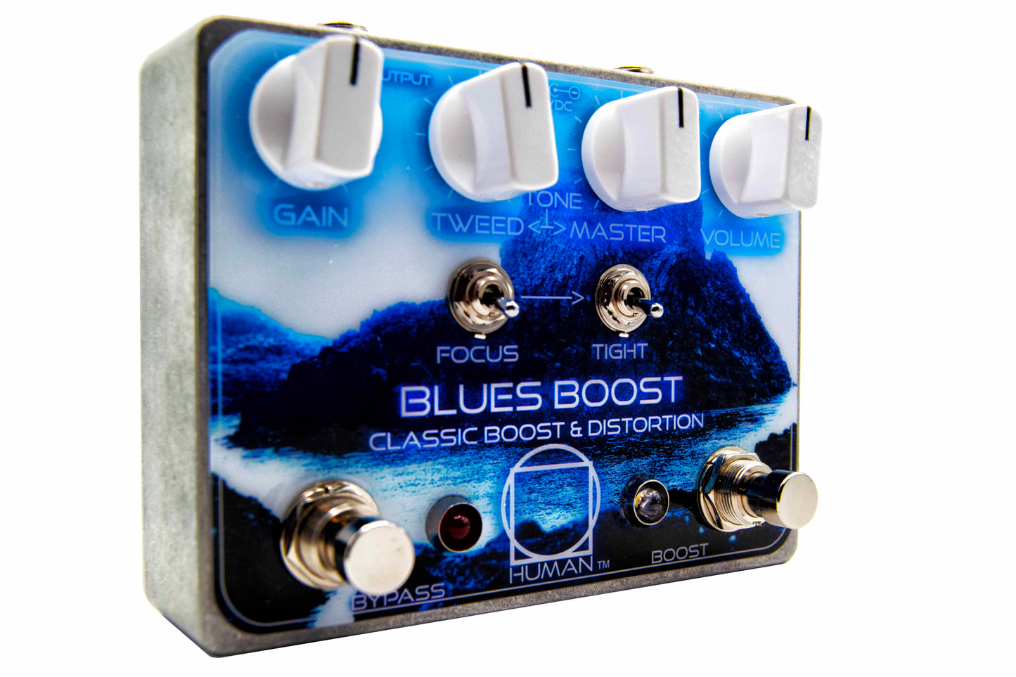 Human Blues Boost | Classic Boost + Distortion Pedal