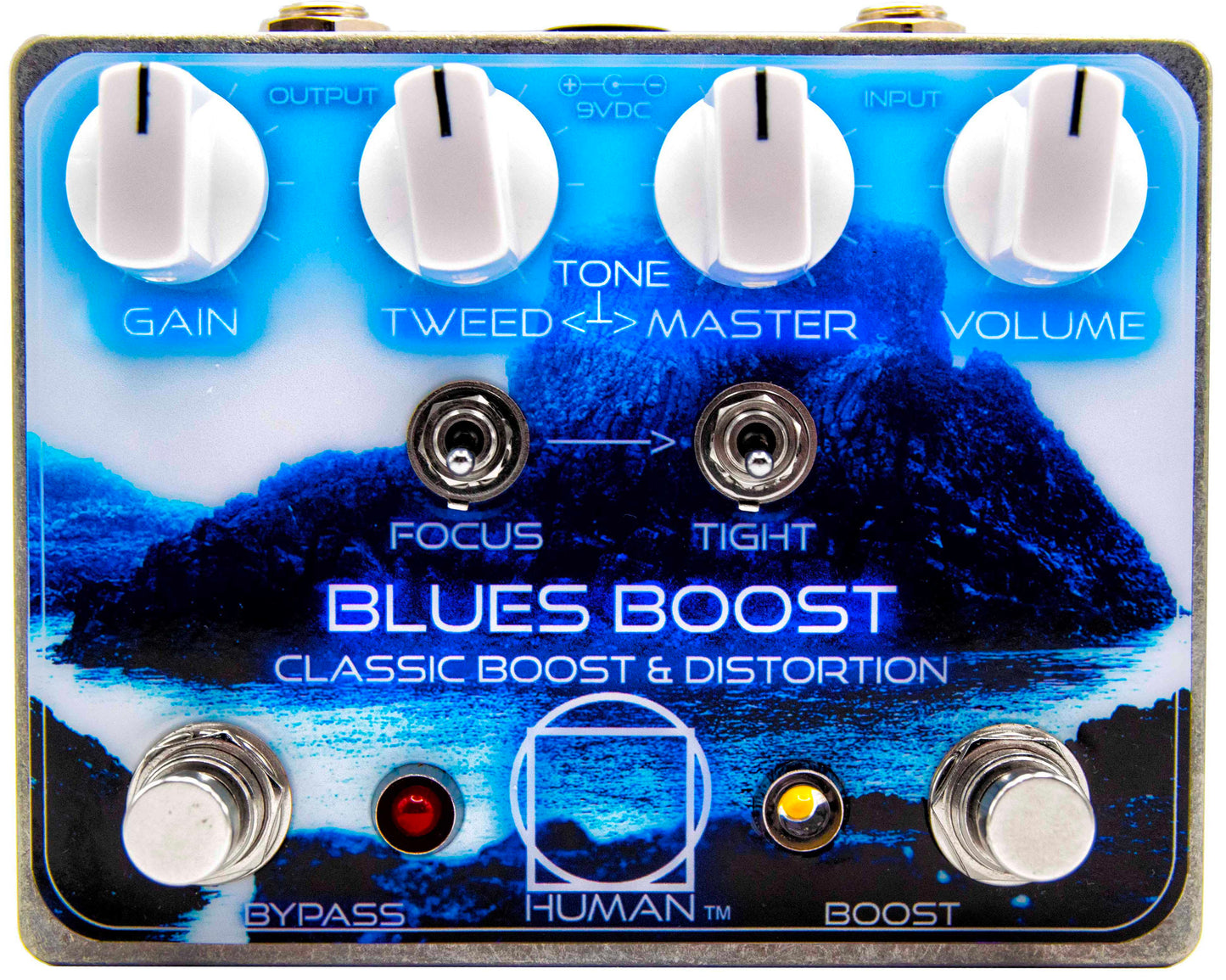 Human Blues Boost | Classic Boost + Distortion Pedal